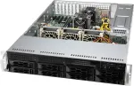 Supermicro CSE-LA25TQC-R609LP arvuti korpus Rack Must 600 W