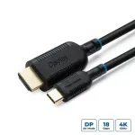 Microconnect MC-USBCHDMI2 videokaabli adapter 2 m USB USB-C HDMI Must