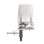 QuWireless QuSpot AX12S ringsuunaline 2x LTE + Wi-Fi + GPS + Bluetooth antenn Teltonika RUTX12/RUTX14 jaoks, PoE/LAN, kuni 7 dBi, IP67, valge