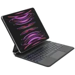 Belkin Connect Pro - Klaviatuur ja foliokate (kaitsekate) - magnetilise alusega - puuteplaadiga - taustavalgustusega - juhtmevaba - Bluetooth - QWERTZ