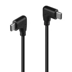 Lindy 1 m USB 2.0 paremnurkse USB-C ja paremnurkse USB-C vaheline kaabel