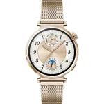 Nutikell HUAWEI WATCH GT5 41 mm &mdash; 1,32 tolli AMOLED, 466&times;466, 323 mAh, roostevabast terasest korpus, kuldne rihm
