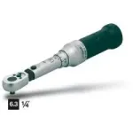 HAZET 6108-1CT kl&otilde;psuga momentv&otilde;ti, 1/4-tolline (6,3 mm) ajam, 2-10 Nm, 198 mm, teras