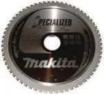 Makita Specialized - ketassaetera - metallile, roostevabale terasele - 185 mm - 64 hammast (B-33984)