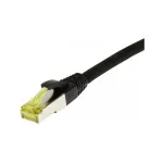 patch-kaabel RJ45, CAT6A 500Mhz, 30m, must, S-STP(S/FTP), TPE/LSZH(Ultraflex), AWG26, Cat.7 toorkabliga, Synergy 21 (S217627)