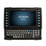 Zebra VC8300 k&auml;eshoitav mobiilarvuti 26,4 cm (10,4 tolli) 1024 x 768 puuteekraan 3,7 kg must