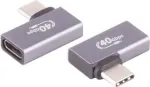 USB-C adapter ShiverPeaks 13-60001 90&deg; nurga&uuml;hendus (vasak/parem)