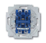 Elektril&uuml;liti 1P Busch-Jaeger 1413-0-0491 &mdash; 1-pooluseline, 250 V AC, 10 A, Sinine metallik, 71&times;71&times;25 mm