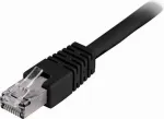 V&otilde;rgukaabel Deltaco STP-630 RJ-45 Cat6 30 m Must