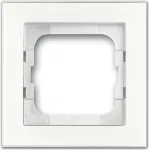 Busch-Jaeger Schalterserien. Produktfarbe: Wei&szlig;, Design: Schraubenlos, Markenkompatibilit&auml;t: Busch-Jaeger. Breite: 91 mm, H&ouml;he: 91 mm, Dicke: 1,1 cm (