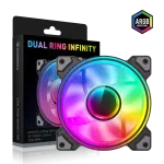 Gamemax | Korpusventilaator | DUAL RING INFINITY | Must
