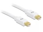 Kaabel mini DisplayPort - mini DisplayPort DeLOCK 83471 0,5m Valge