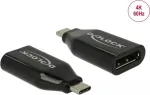 DeLOCK Adapter USB USB-C isane DisplayPort emasele 4K 60 Hz