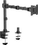SpeaKa Professional SP-MM-211 &uuml;hekordne monitori-lauakinnitus 43,2 cm 17 - 124,5 49 Must (SP-13383180)