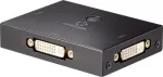 Renkforce RF-3795620 - DVI - 1920 x 1080 pikslit - must - metallist - 60 Hz - 165 MHz (RF-3795620)