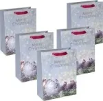 Kinkekotid sigel Charmful Christmas GT114 suured 26 x 33 cm, pakendi disain kingitustele