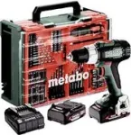 Metabo SB 18 L Set juhtmeta l&ouml;&ouml;ktrell, 18 V, 2 x 2,0 Ah akud (614053710)