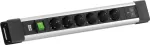 BACHMANN CONNECTUS 6xCEE7/3 1 l&uuml;liti, 1xUSB C/C 45W L=2,0m CEE7/7 Hall (BM0022770)
