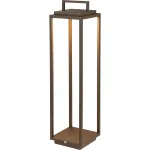 AB+ by Abert Resort Maxi Portable Table Lamp Corten