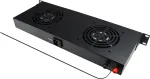 GoodConnections 19-tolline digitaalne ventilaator&uuml;ksus kahe ventilaatori, termostaadi ja h&auml;irefunktsiooniga (GC-N0163)