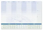 SIGEL Time Desk Pad Blue/Green Paper A2 (H6350)