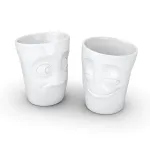 FIFTYEIGHT PRODUCTS FIFTYEIGHT 350ml Kruus - Amused & Bewildered Valge