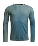 Ortovox 185 Rock'N'Wool Print LS - AOP Green Sage, suurus M
