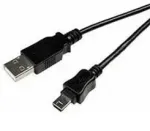 Honeywell USB-kaabel USB Type-A isane Mini-USB Type-B isane 1,8 m must Datamax-ONeil RL4 jaoks