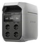 Kaasaskantav elektrijaam EcoFlow DELTA 3 Plus &mdash; LiFePO4 1024 Wh, 1800 W, 4 vahelduvvoolu pistikupesa, 12,5 kg