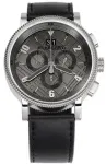 Burberry BU7683 Endurance meeste &Scaron;veitsi kvartskronograafkell 42mm must kumm