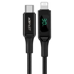 ACEFAST MFI USB-C to Lightning kaabel 1,2m 30W 3A Must (C6-01 Must)