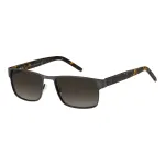 Tommy Hilfiger TH-1974-S-SVK meeste ristk&uuml;likukujulised p&auml;ikeseprillid Must/Hall 57mm