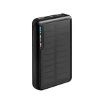 SBS Solar Power Bank USB/USB-C 10000 mAh Must