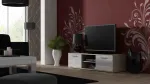 Cama TV-alus SOHO 140 sonoma tamm/valge l&auml;ikiv