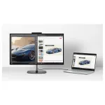 HP OmniStudio X 27-cx0452ng All-in-One arvuti, 27 tolli QHD IPS-ekraan, Intel Core Ultra 5, 24GB DDR5 RAM, 1TB SSD, Windows 11 Home, valge