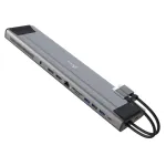 j5create JCD552 M.2 NVMe USB-C 3.2 Gen 2x2 dokkimisjaam 100W PD, HDMI ja DisplayPortiga