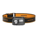 Superfire HL23-A Esilamp &ndash; 1200 luumenit, P50 LED, USB-C laetav, IPX4, liikumisandur