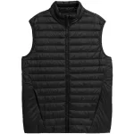 4F Meeste M062 polsterdatud vest s&uuml;gavmust 4FAW23TVESM062 20S M