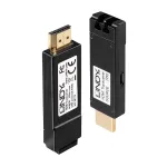AV-saatja ja -vastuv&otilde;tja Lindy 300m fiiberoptiline HDMI 4K30 pikendaja