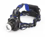 Pealamp ESPERANZA EOT005 &mdash; LED Cree T6, 3 W, 600 lm, AA x2, alumiiniumkorpus, veekindel, p&otilde;rutuskindel, reguleeritav peapael