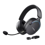 Trust GXT 491 Fayzo Peakomplekt Juhtmega ja juhtmevaba Peapael M&auml;ngimine USB USB-C Bluetooth Must