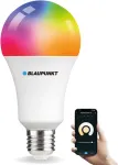 Blaupunkt E27 9W nutikas LED-pirn A60 &ndash; reguleeritav valge ja RGB, Wi-Fi, Alexa/Google Assistant