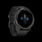 Garmin Venu 2 - 45 mm nutikell koos silikoonrihmaga - must