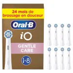Oral-B iO Gentle Care 8 tk Valge