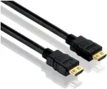 PureLink PI1005-010 HDMI 2.0 kaabel 1m 4K 60Hz HDR 18Gbps ARC HEC kullatud pistikutega must
