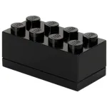 room copenhagen LEGO Mini Box 8 (must) &mdash; kompaktne korraldaja v&auml;ikeste esemete jaoks