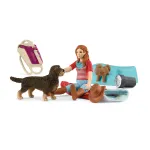 schleich HORSE CLUB &Ouml;&ouml;bimism&auml;ngukomplekt Hannah'ga, loom, hobused, taskukomplektid, 5 a, mitmev&auml;rviline
