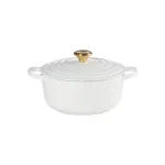 LE CREUSET malmist pott &uuml;mmargune 24cm 4.2L valge