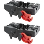 Bessey STE-MH-SET suurte multifunktsionaalsete hoidikute komplekt STE ja ST laetugedele, 2 tk, must/punane