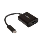 StarTech.com USB-C - DisplayPort adapter - 4K 60 Hz / 8K 30 Hz - USB USB-C - DP 1.4 HBR2 adapteri dongel - kompaktne USB-C (DP Alt Mode) monitori videomuundur - Thunderbolt 3 &uuml;hilduv